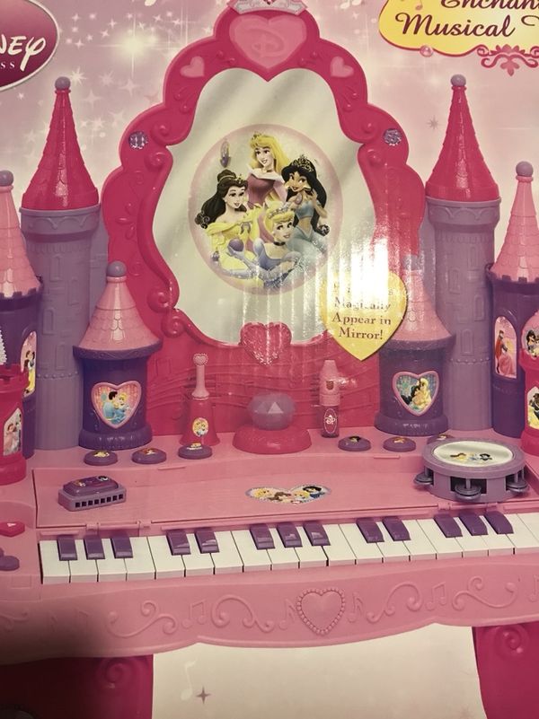 Disney Princess Enchanted Al Vanity Piano With Disney Princess Enchanted Al Vanity Piano With Instrument Beauty Accessories New In Box From 2009 Rare 100 For Knightdale