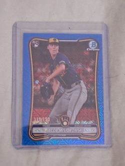 2026 Jacob Misiorowski  Blue Mojo /150 #35  Topps Bowman Chrome
