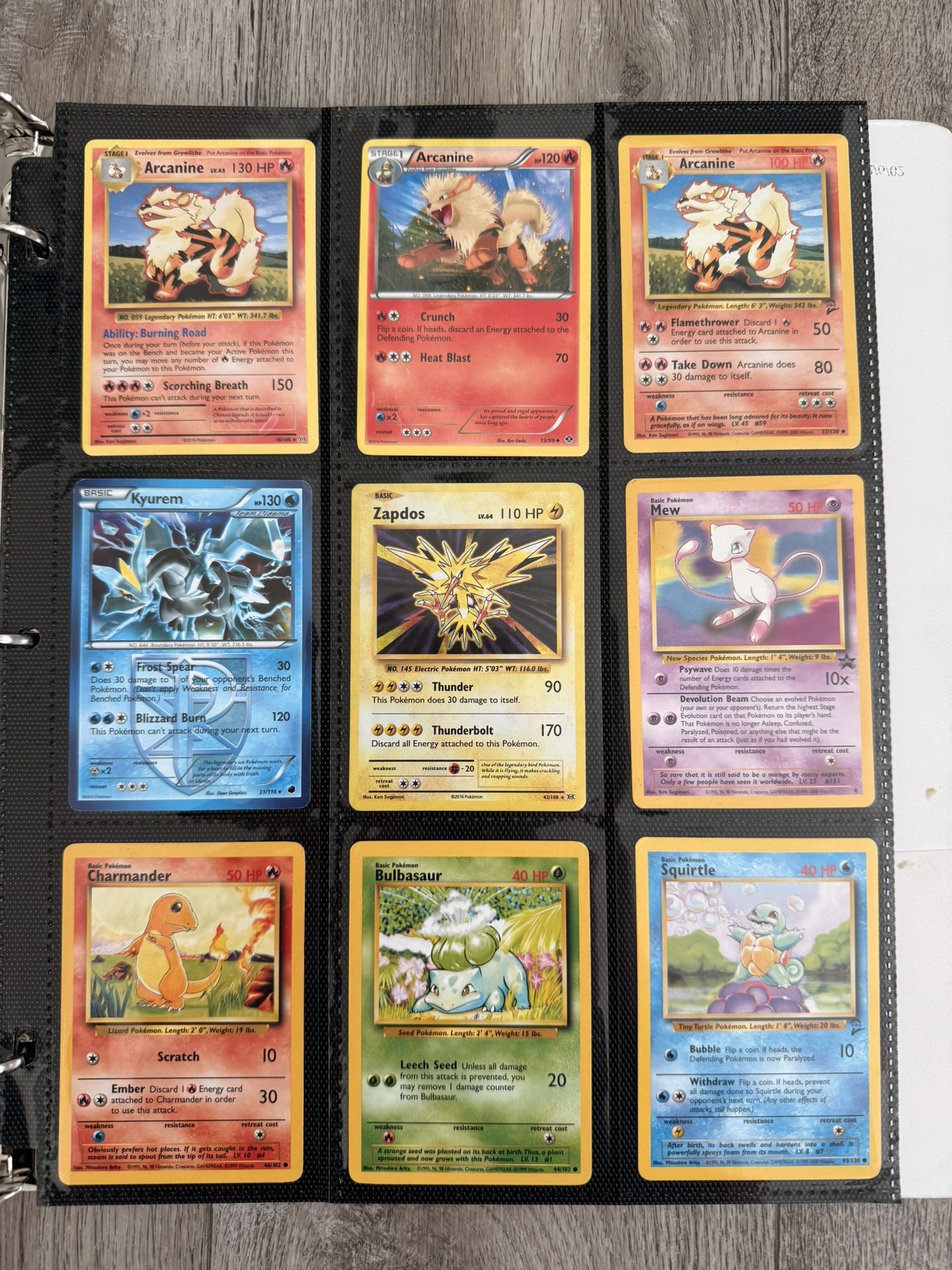 Old Pokemon Cards VINTAGE Rare Collection binder Holo WOTC 1999 & 2000s Era Lot