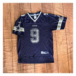 Vintage Reebok Dallas Cowboys Tony Romo Youth NFL Jersey Large 14-16