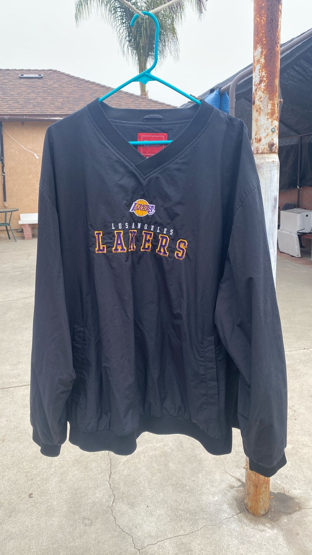 LOS ANGELES LAKERS Reebok windbreaker Pull Over 