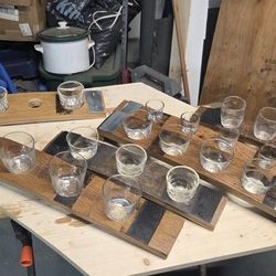 Beer  Bourbon Flight Stand