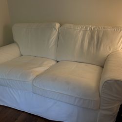 White IKEA Sofa