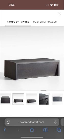 Crate and Barrel coffee table