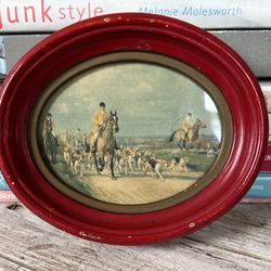 Vintage John Sanderson-Wells Fox Hunt Print 