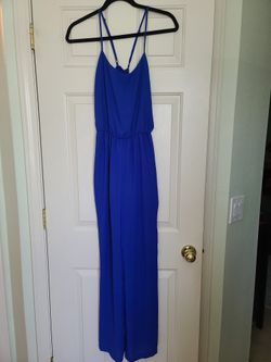 Blue Maxi Romper