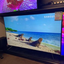 75" Samsung 4K UHD (2160P). SMART TV with HDR  Model: UN75CU7000