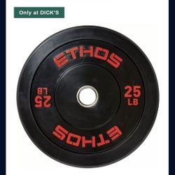 Trap / Hex Bar With Ethos Weights Bumper Plates