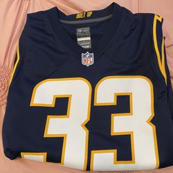 NFL Chargers All Navy Color Rush Jersey Derwin James Jr