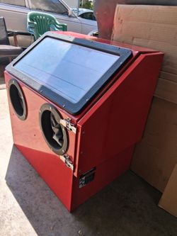 Sandblasting cabinet brand new
