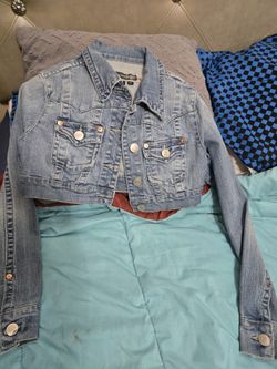 Jean Crop Jacket