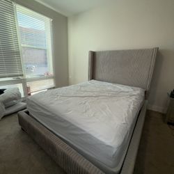 Queen Mattress And Bed frame 