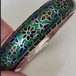 Beautiful Cloisonné  Bangle