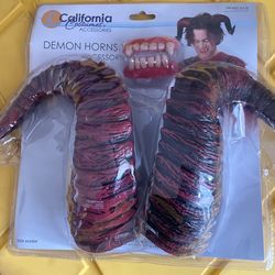 Demon Horns And Teeth 