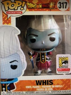 Funko Pop! Animation Dragon Ball Z Whis Metallic SDCC #317