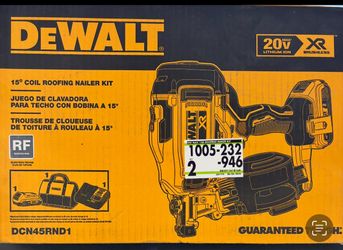 Dewalt roofing nailer kit
