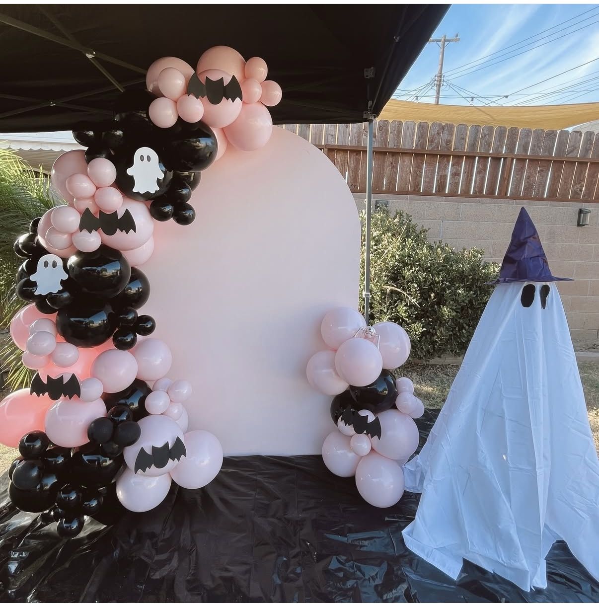 Halloween Balloons, Halloween Party Decor, Balloon Backdrop