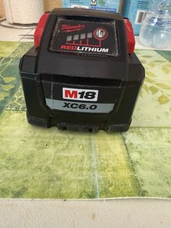 Milwaukee m18 Siri battery xc6