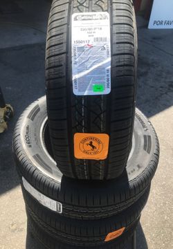 New tires 235 60 18