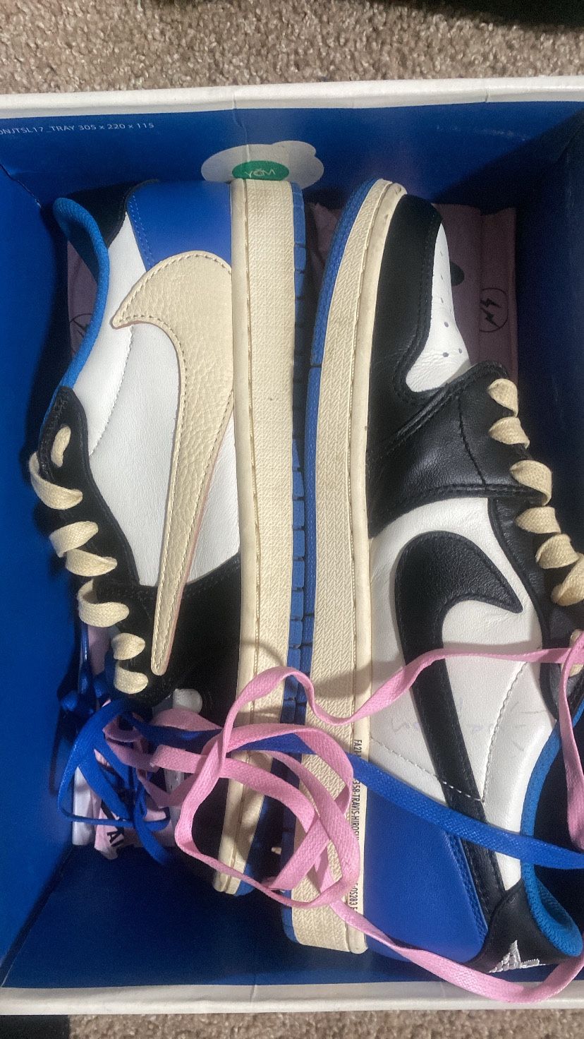 Fragment Design x Travis Scott x Air Jordan 1 Retro Low