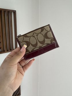 Coach Leather Bottom Wallet