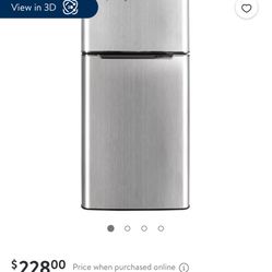 Mini Frigidaire Top Freezer Bottom Fridge 