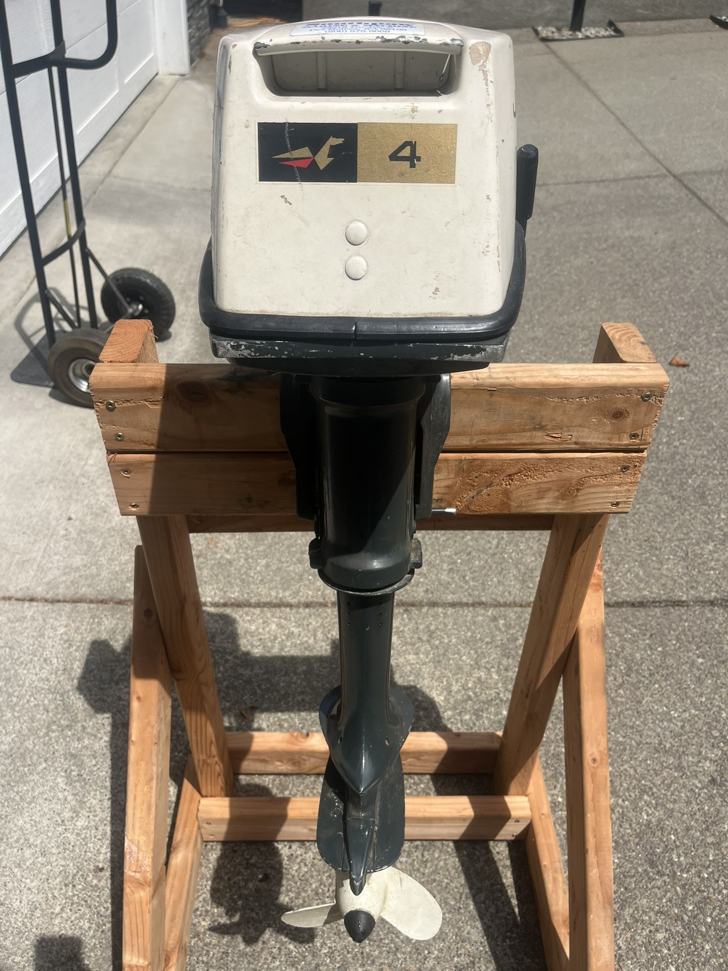 Johnson 4hp Outboard Motor