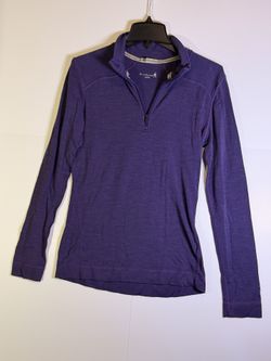 Smartwool, 1/4 Zip Long Sleeve Pullover Women’s Size Large