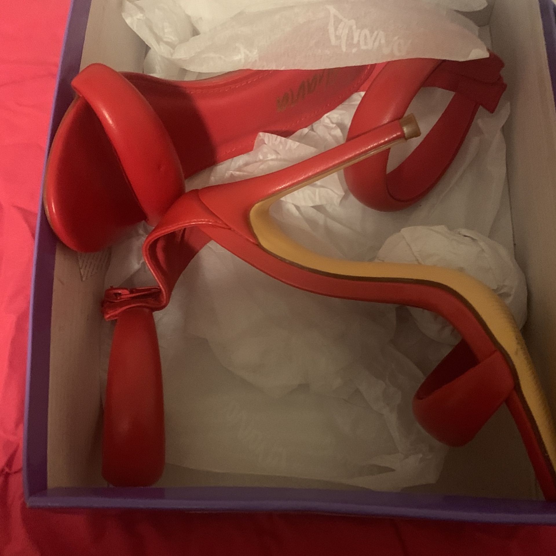Liliana Los Angeles Red. Heels Perfect For Valentines Day Size 5/12 Serious Buyers Only Must Pick Up Apple Pay Only