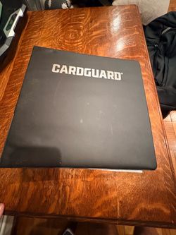CardGuard 3 Ring Binder (100 Sleeve Pages Included)