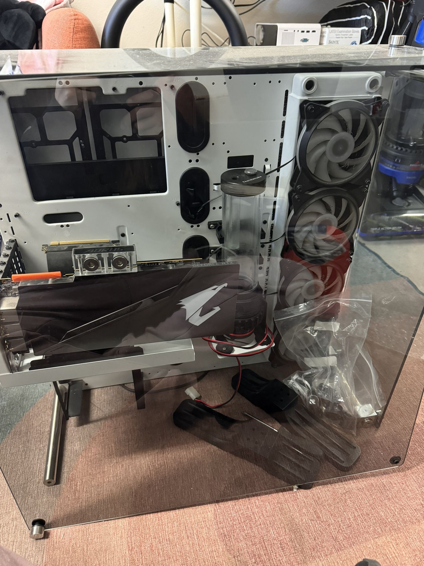 Liquid Cooling Of Parts And Graphics Card