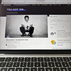 Bruno Mars Tickets