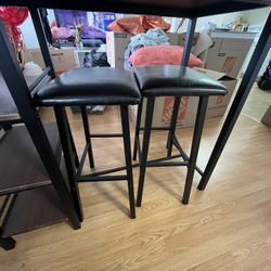 Table With Stools 
