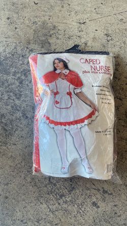 Halloween Caped Nurse with assesories