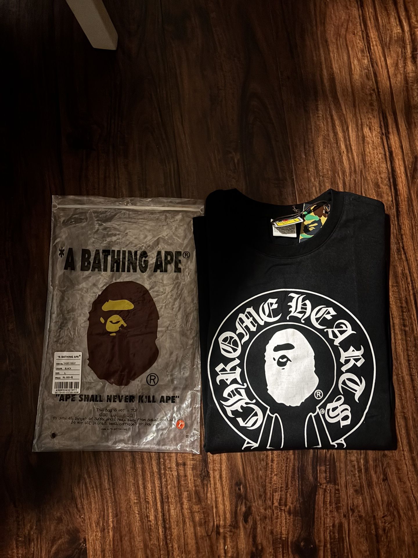 Bape X Chrome Hearts 