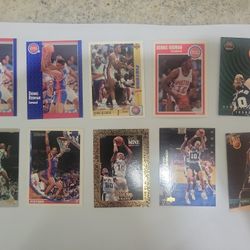 Dennis Rodman HOF Basketball Cards