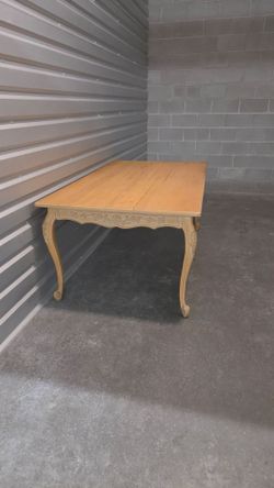 Dining Table, carved wood