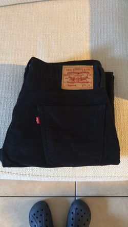 Supreme x Levi's Black Denim Jeans W32 L32