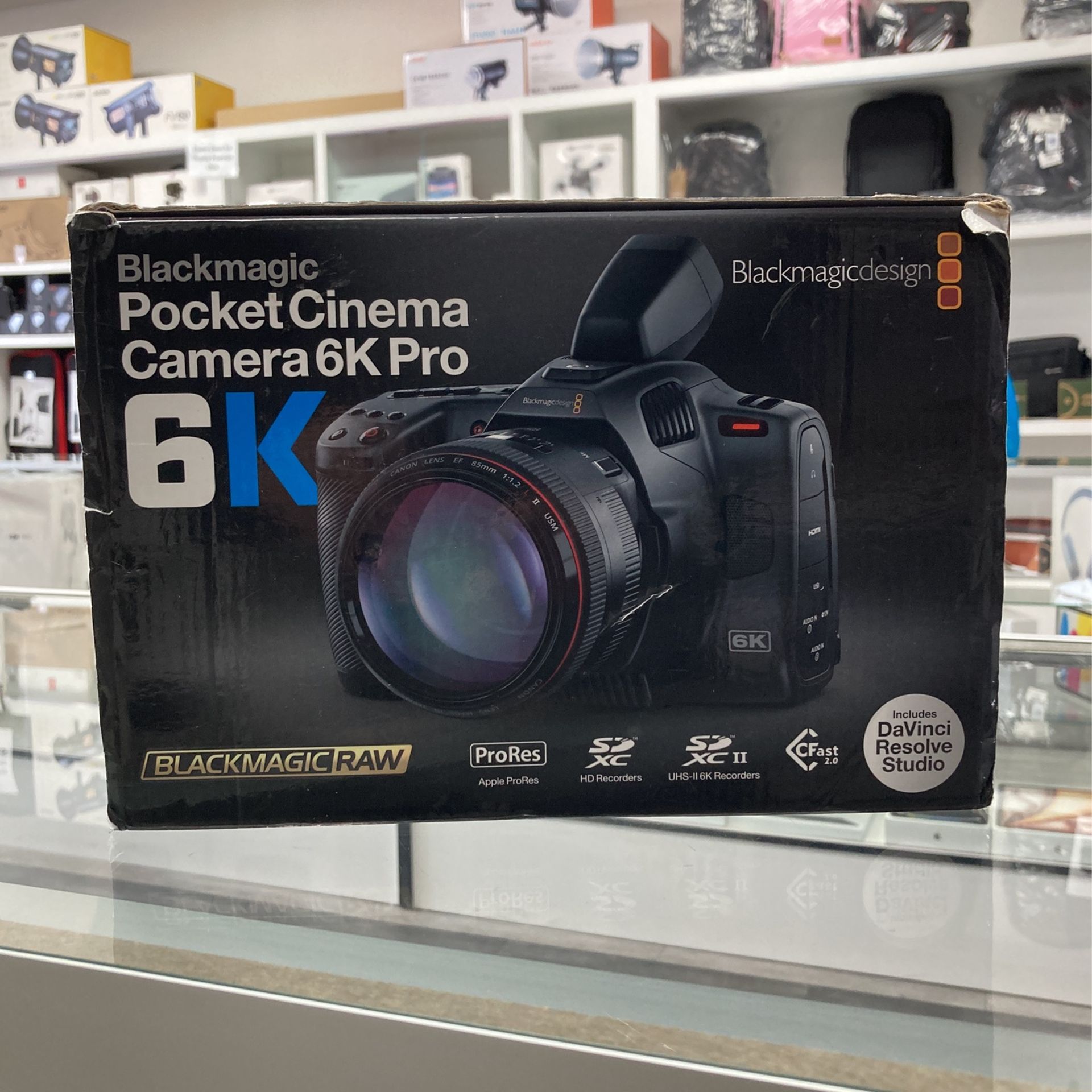 Blackmagic Pocket Cinema Camera 6K Pro Open Box