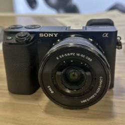 Serious Inquiries SHIPPING only Sony A6100 with 16-50 mm lens