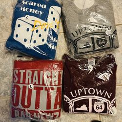 2 Hoodies  2 Sweatshirts  $60 Total 