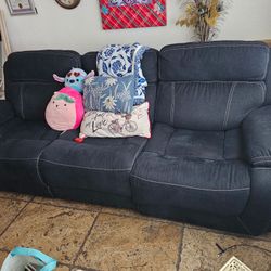 Navy Blue Customized Sofa Couch Recliners