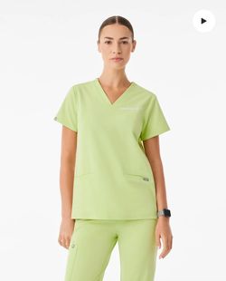 Figs Casma Scrub Top