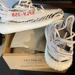 Yeezy Zebra 350 Size 9