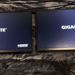 2x: Gigabyte M27Q 27” Gaming Monitors (No Stands)