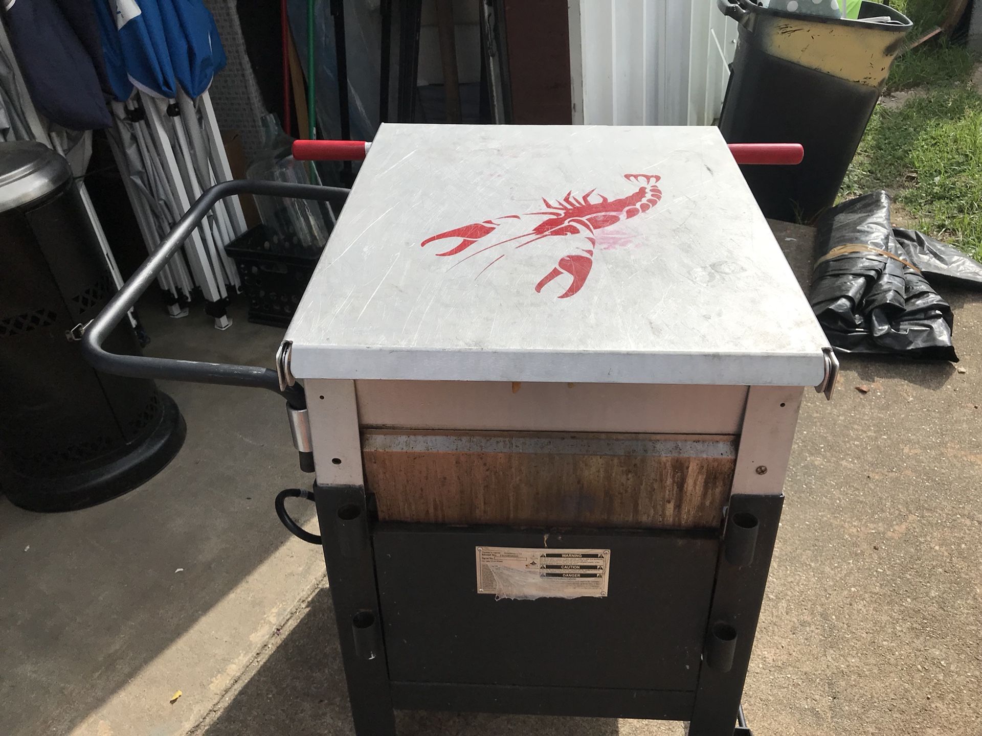 Outdoor Gourmet Single-Sack Crawfish Boiler