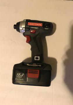 Craftsman impact drill 19.2v