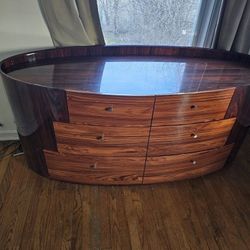  Dresser Set With Mirror And Nightstands