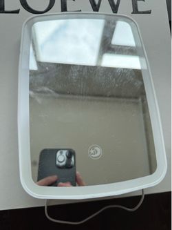 LED Lighted Makeup Mirror – Adjustable Brightness & 3 Light Modes