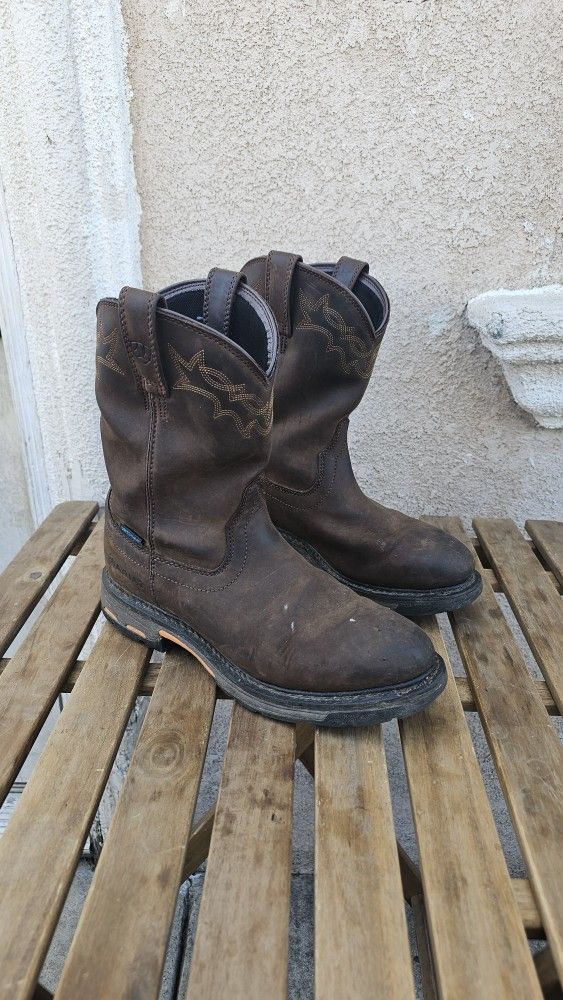 Ariat Size 10 D Work Boots Soft Toe